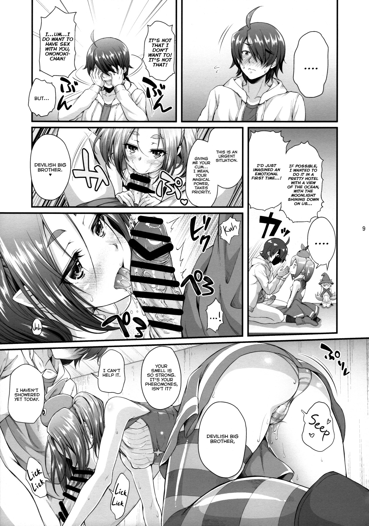 Hentai Manga Comic-Pachimonogatari Part 11: Yotsugi Magika-Read-8